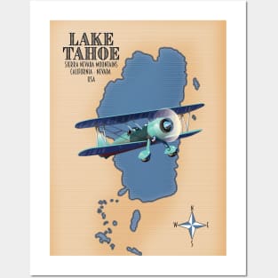 Lake Tahoe Sierra Nevada USA Posters and Art